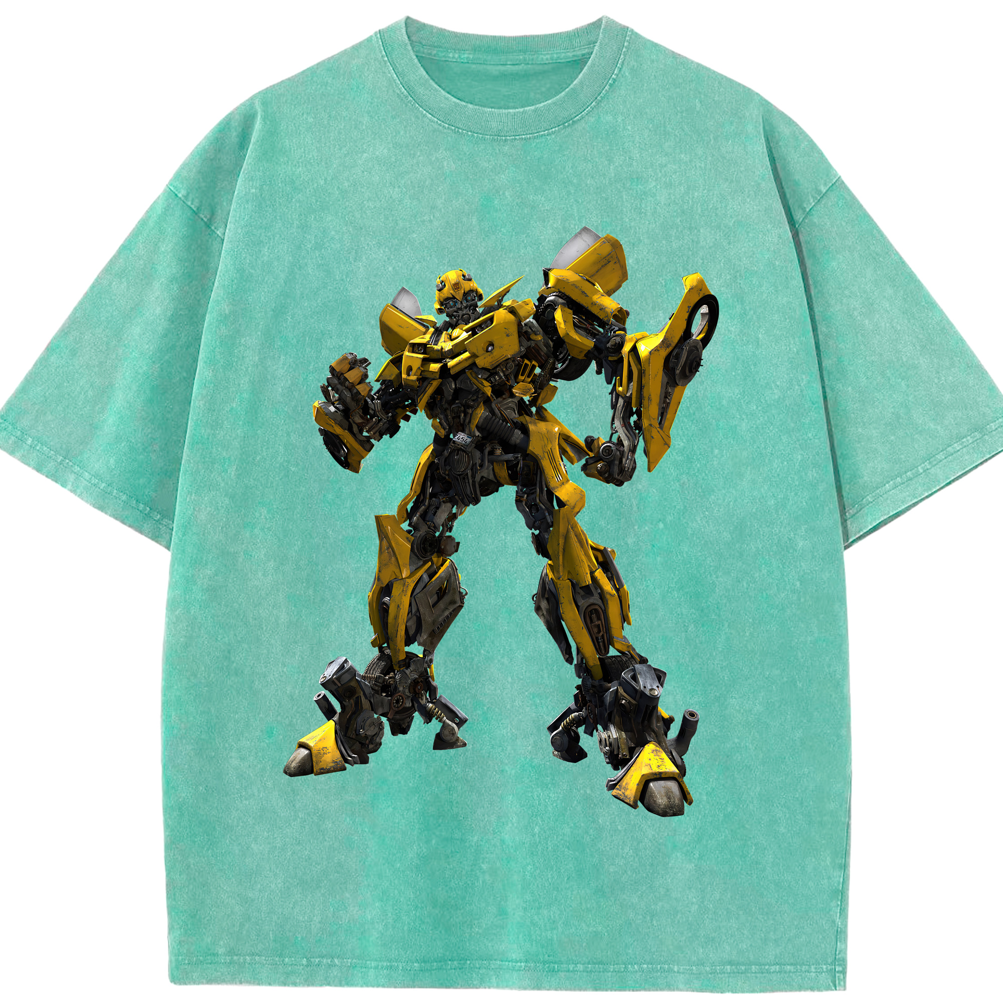 （画像用） Transformers トランスフォーマー 綿100% ヴィンテージ風 半袖Tシャツ（フロントプリント）